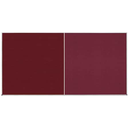 United Visual Products Enclosed Corkboard, 1 Door, 18"x24", 4" Fra UV3414-BRONZE-RUBBER